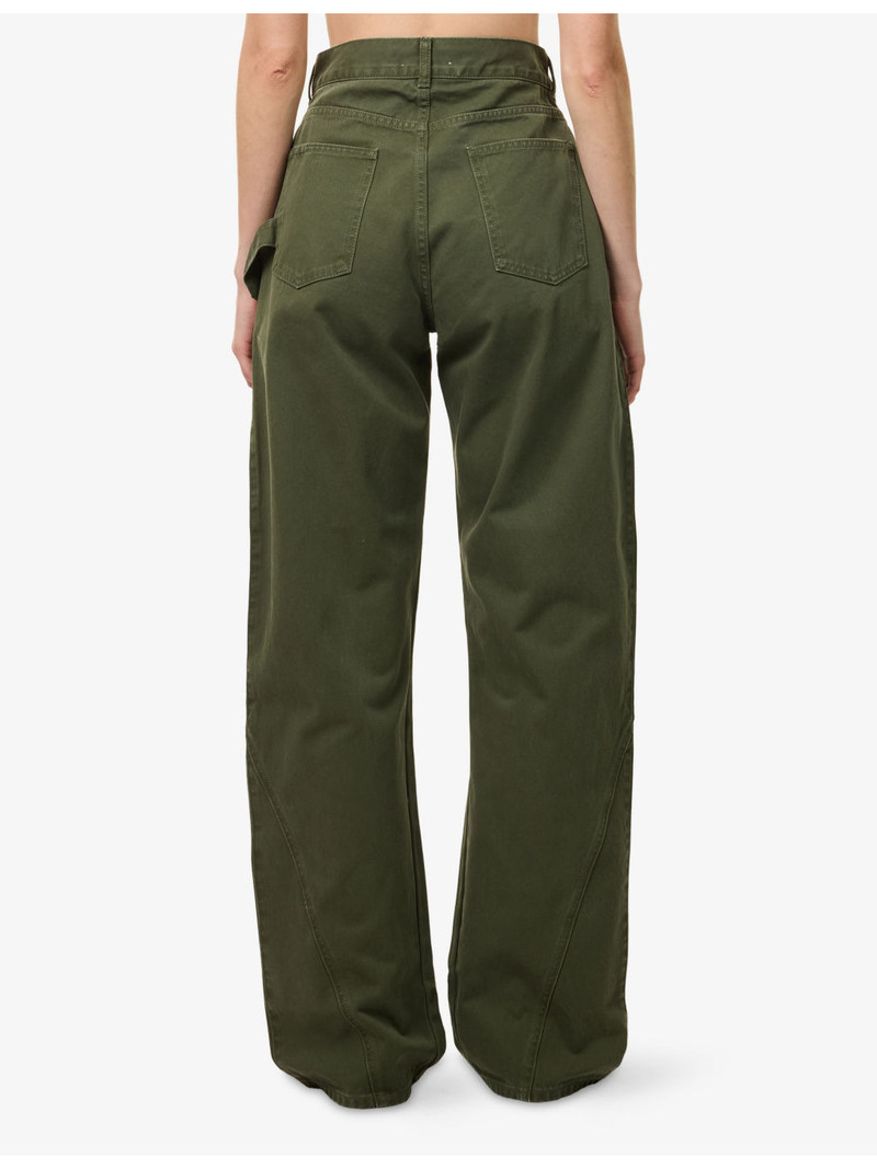 Twisted Workwear Cotton Denim Jeans 4