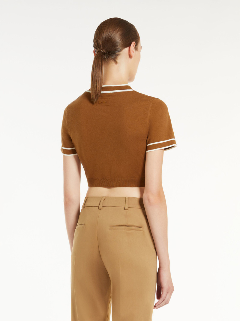 USCIO Cotton yarn cropped jumper 4
