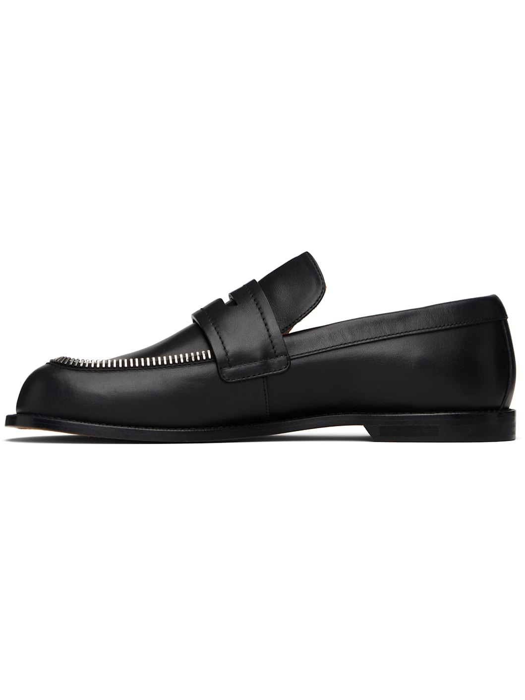 Black Biker Loafers - 3