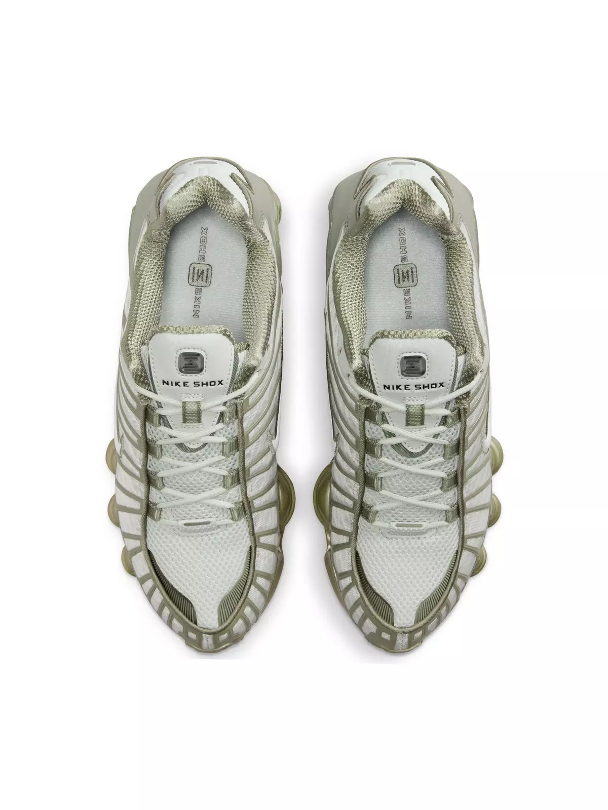 Shox TL "Light Silver/White/Light Army" Women's Shoe - 6