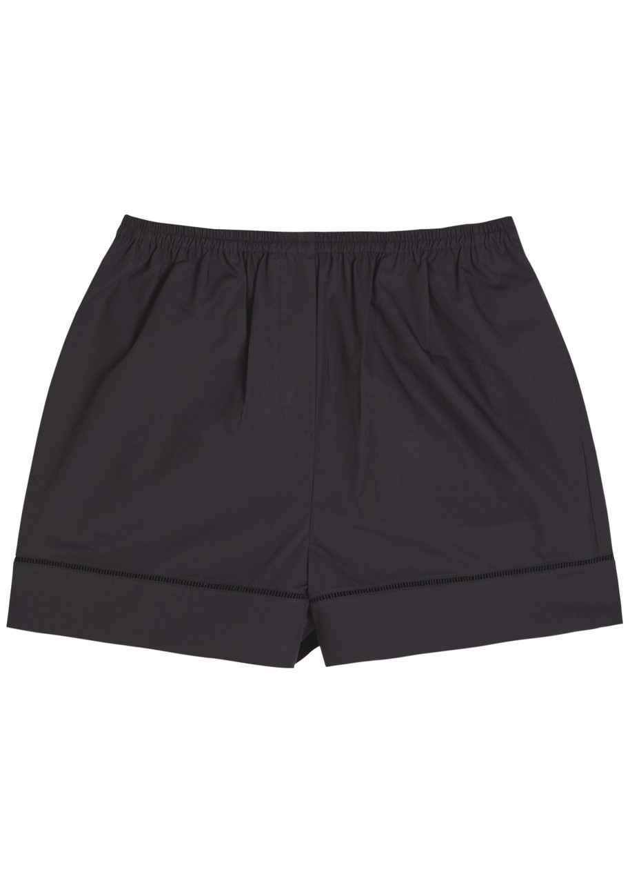 Rohe Embroidered Cotton-poplin Shorts - 1