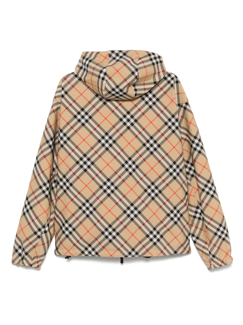Vintage Check-pattern reversible jacket - 2
