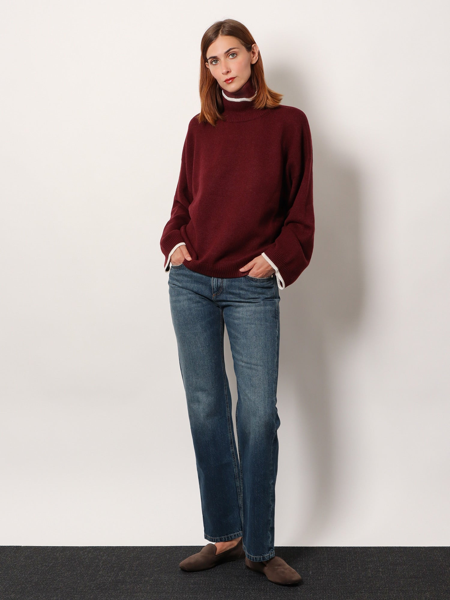Brunello Cucinelli The Column Full Length Jeans - 2
