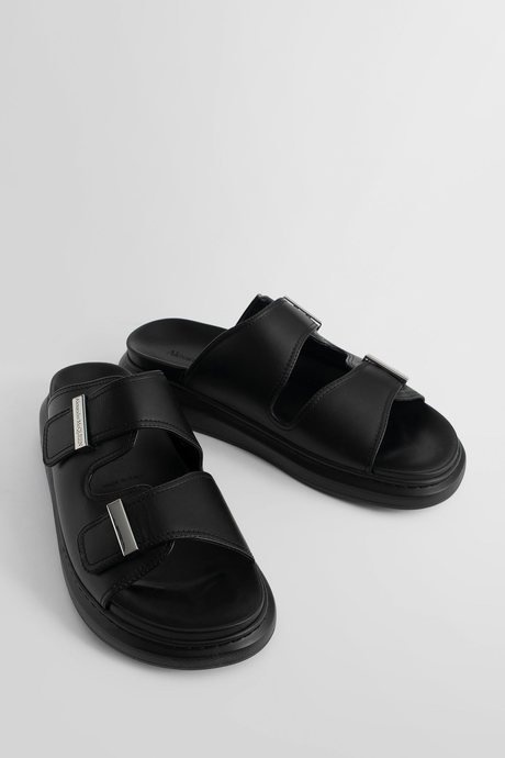 Alexander mcqueen men's black hybrid sandals - 6