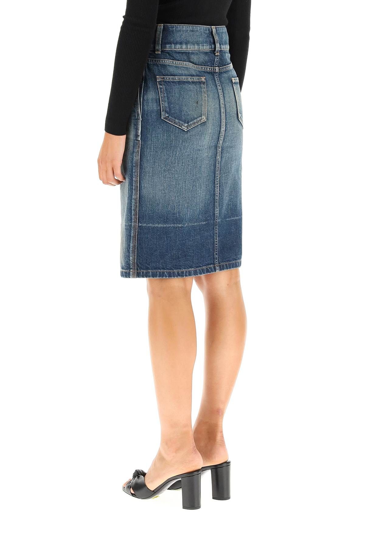 DENIM SKIRT - 4