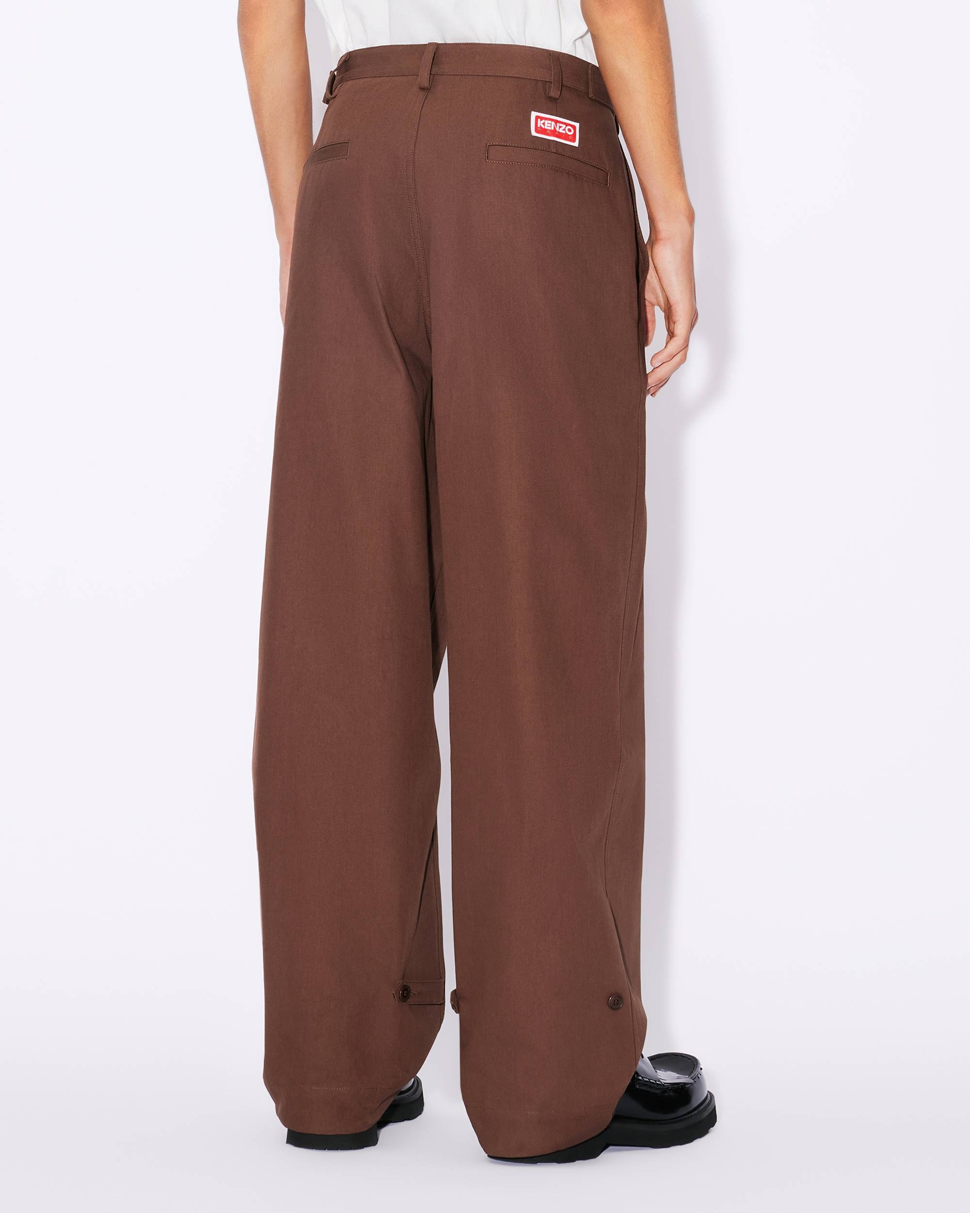 'KENZO Paris' oversized straight-cut trousers - 5