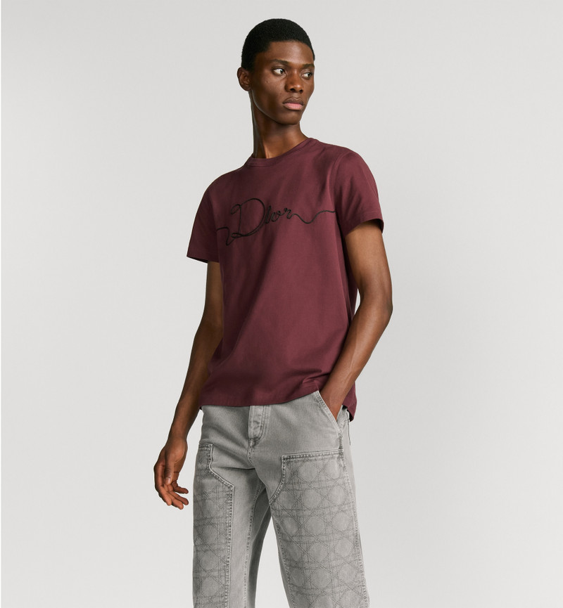 Dior Ribbon T-Shirt, Regular Fit 2