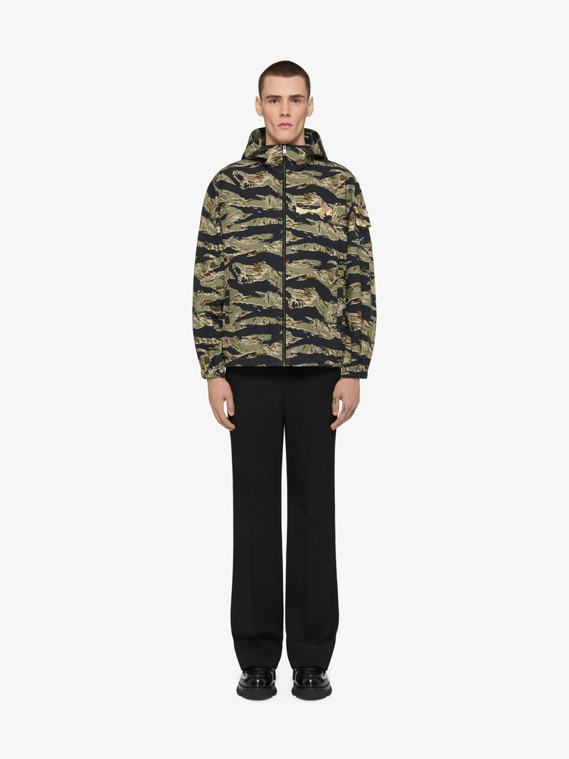 Givenchy WINDBREAKER IN COTTON WITH CAMO PRINT outlook