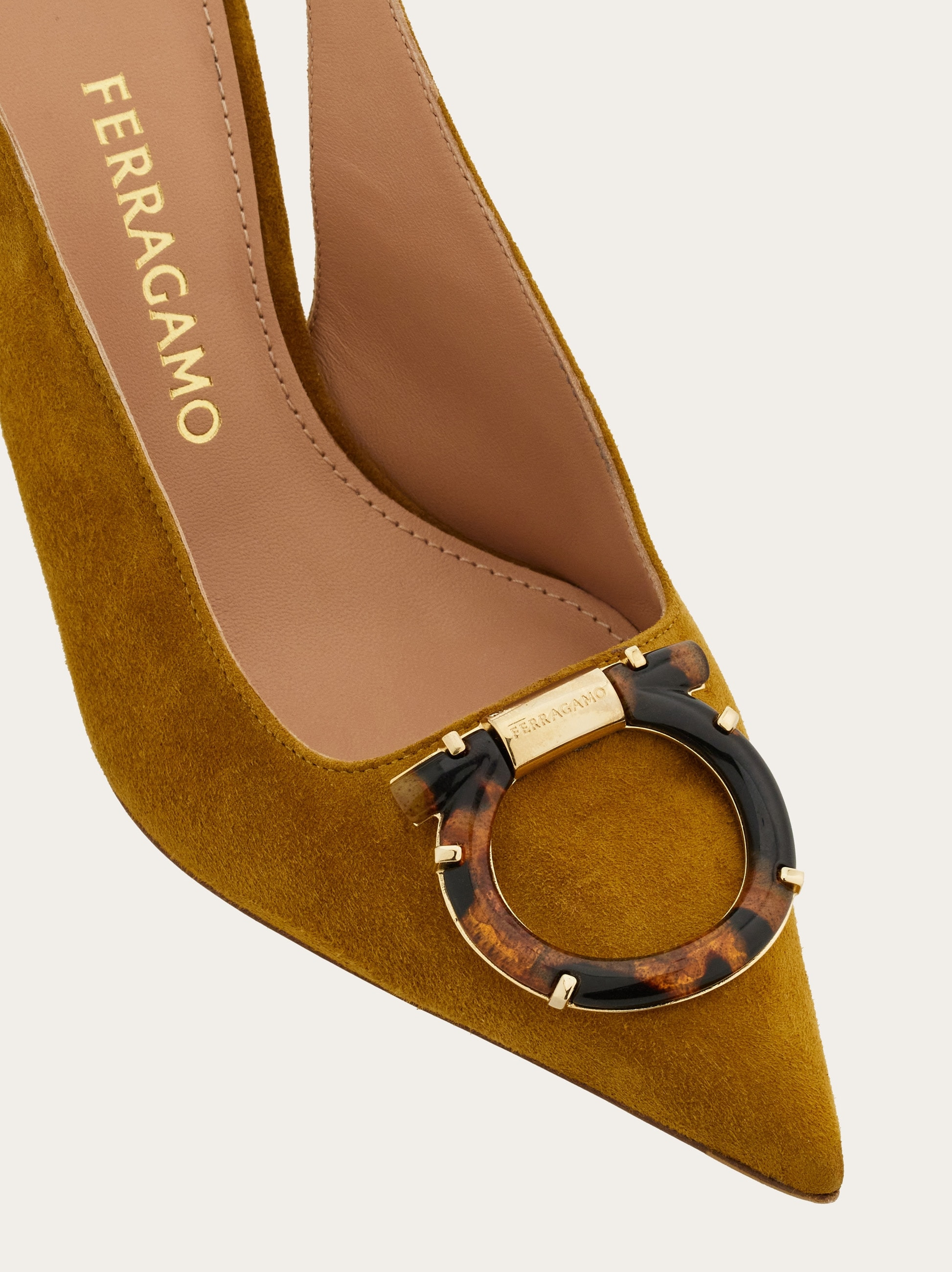 Maxi Gancini slingback pump - 6