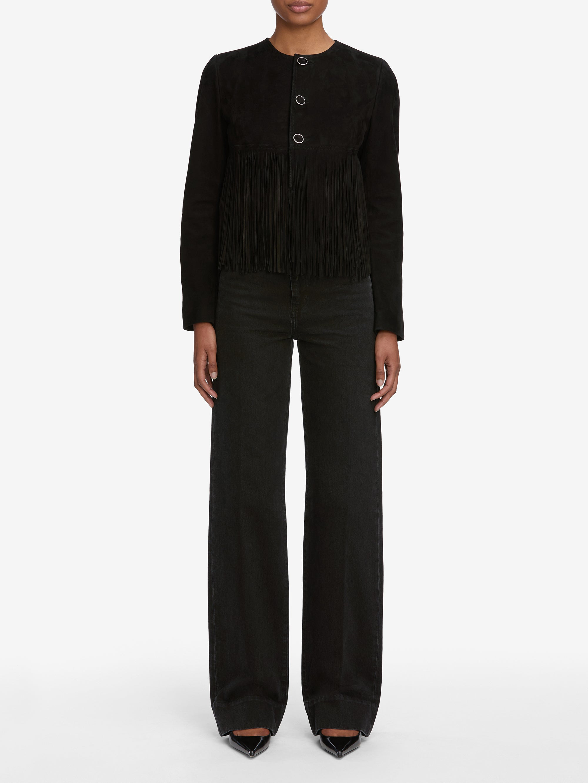 The Saddle Jacket in Black - 2