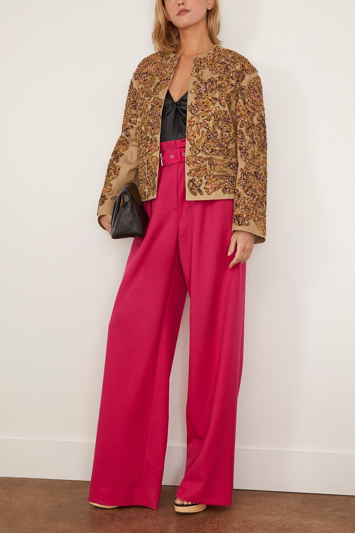 Vonda Jacket in Beige - 2
