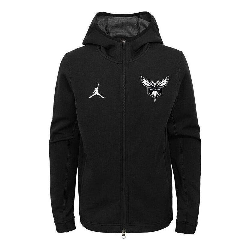 Air Jordan Brand Charlotte Hornets Jacket 'Black' 940865-010 - 1