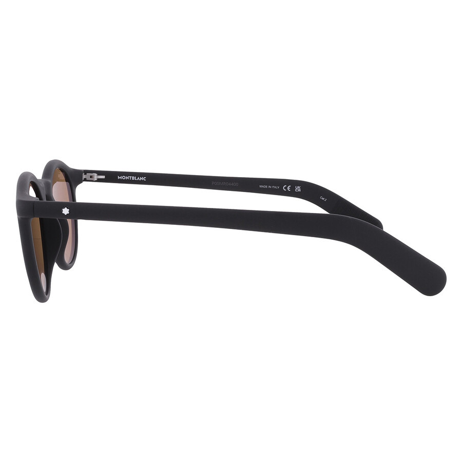 Montblanc Brown Oversized Men's Sunglasses MB0353S 006 49 - 4