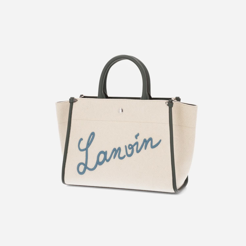 EMBROIDERED CANVAS IN&OUT BAG SM 8