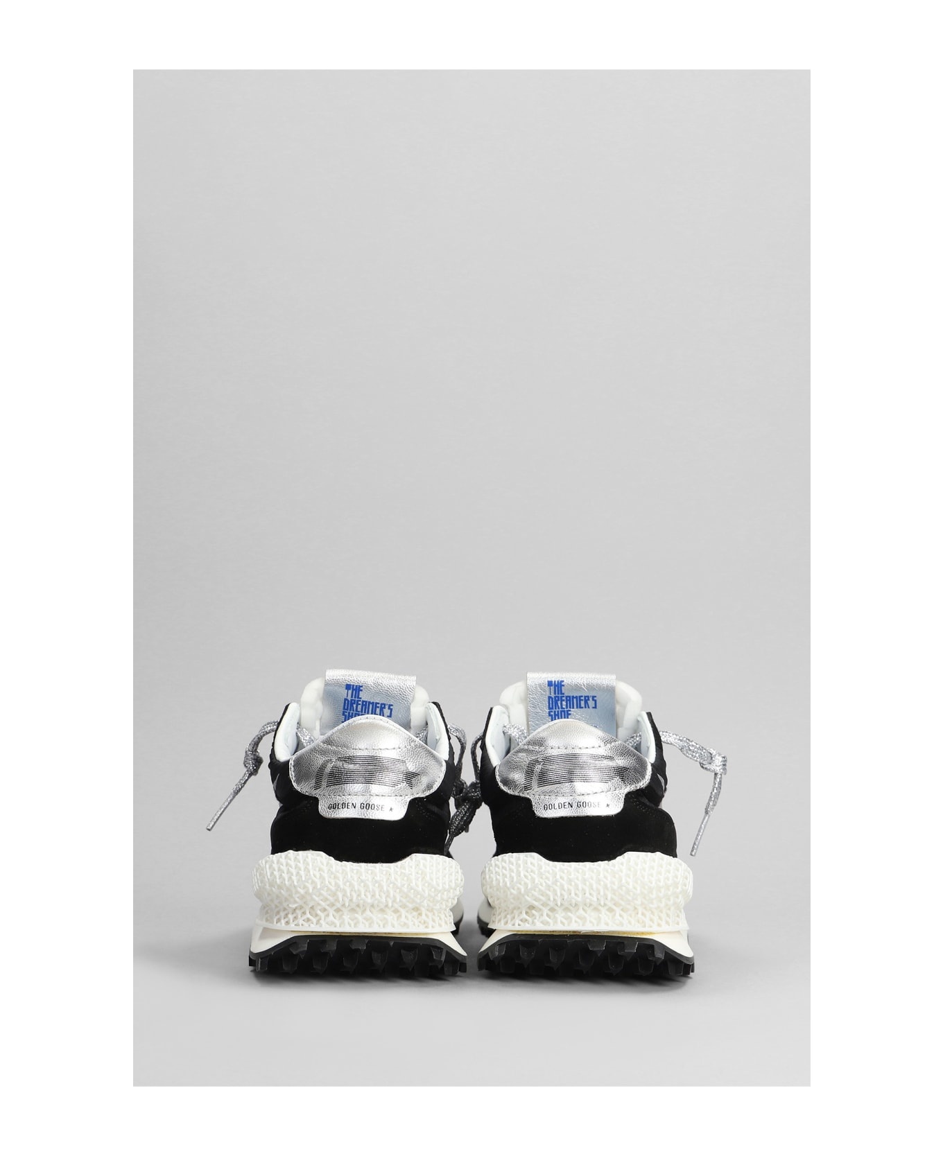 Running Sneakers In Black Nylon - 4