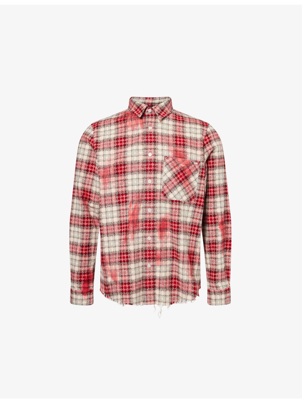 Regular-Fit Check Cotton-Flannel Shirt - 1