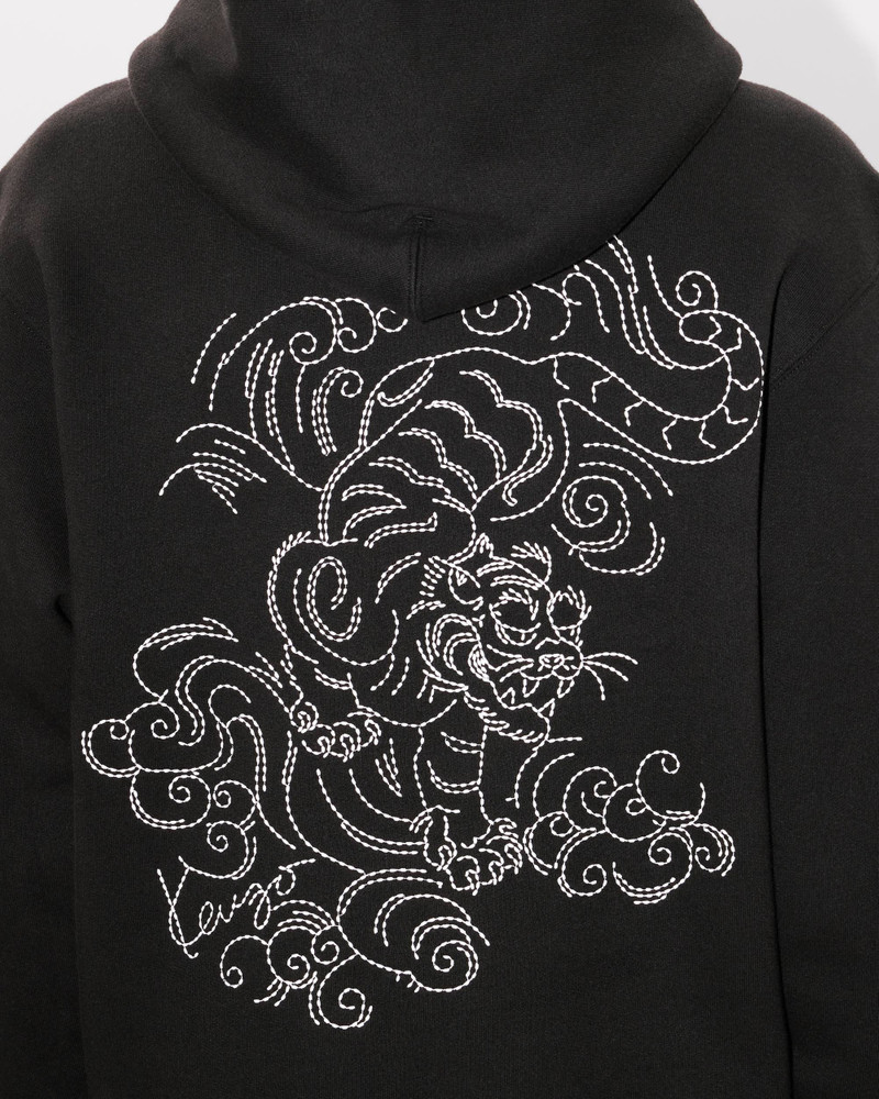 'KENZO Star Tiger' embroidered hoodie 7