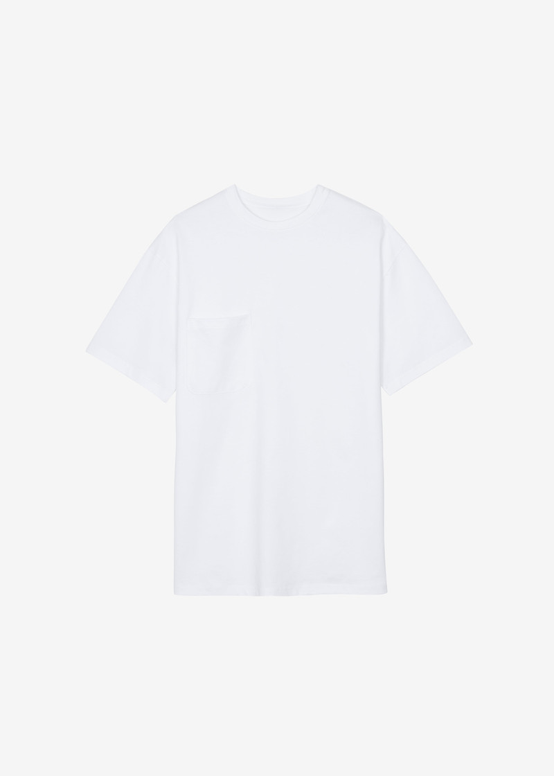 Yuri Boxy Super Soft Tee - White 1