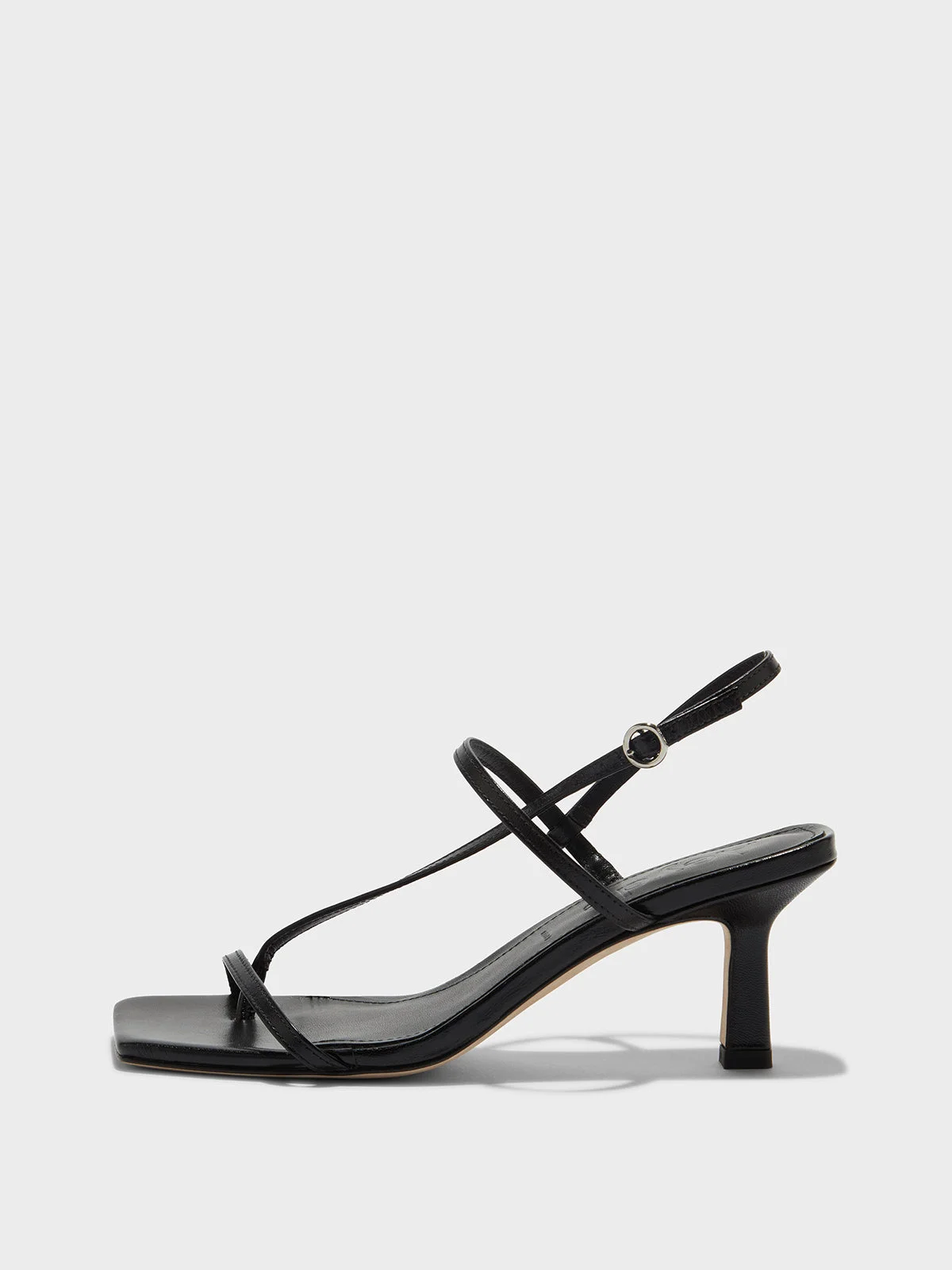 Elise Leather Toe-Post Sandals - 1