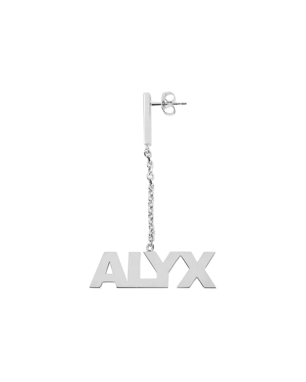 LOGO PENDANT EARRING - 1