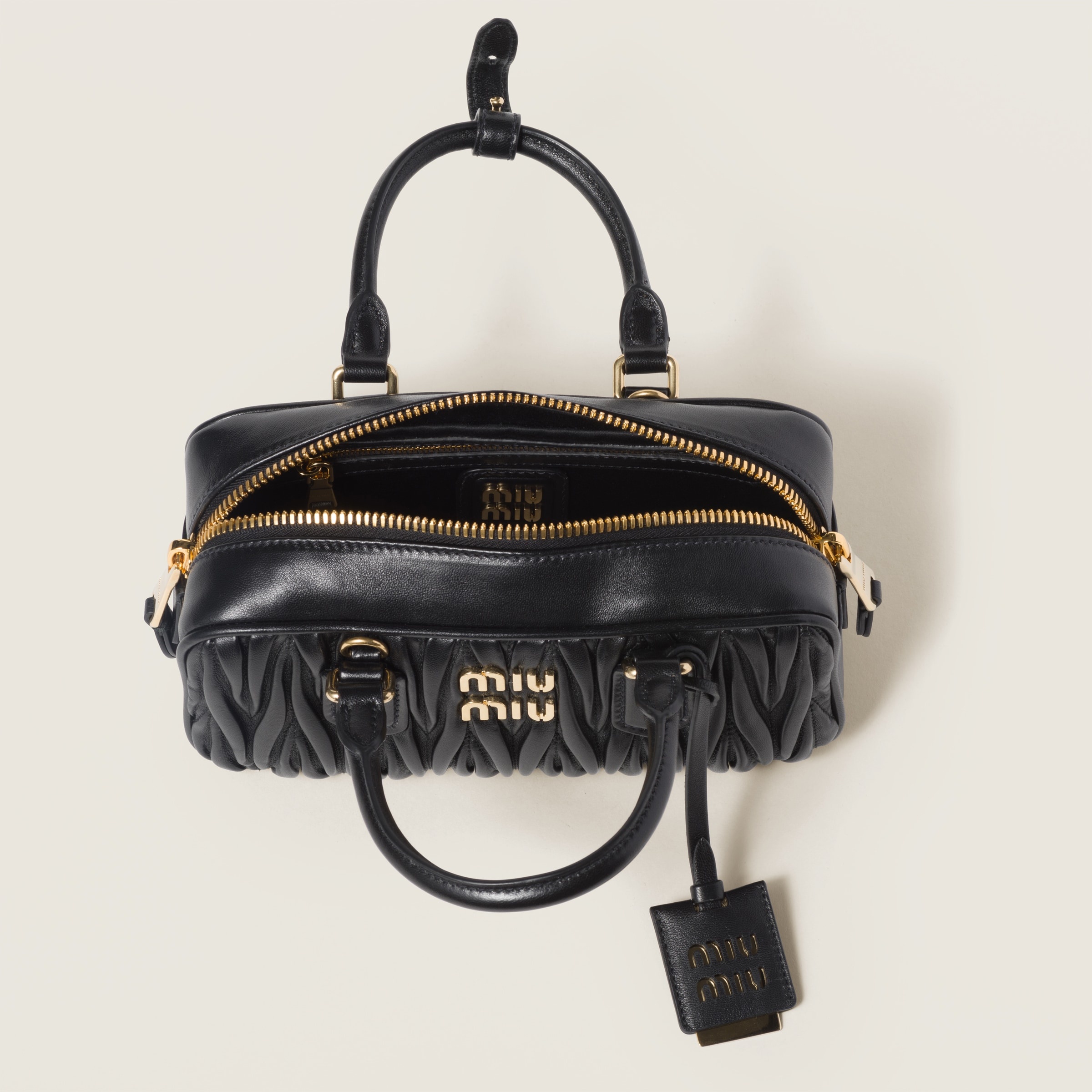 Arcadie matelassé nappa leather bag - 4
