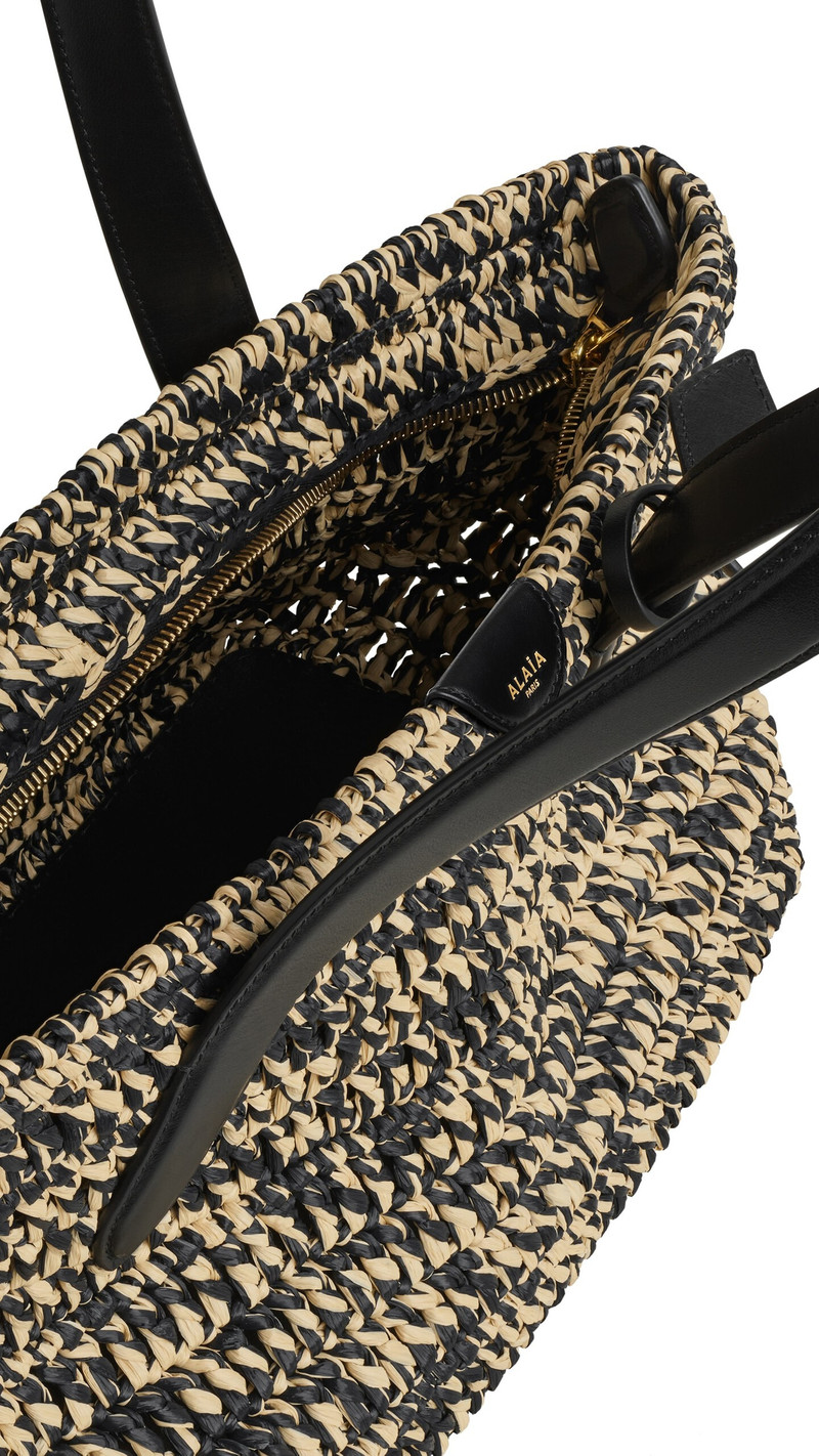 LE PANIER EAST WEST MEDIUM IN RAFFIA 3