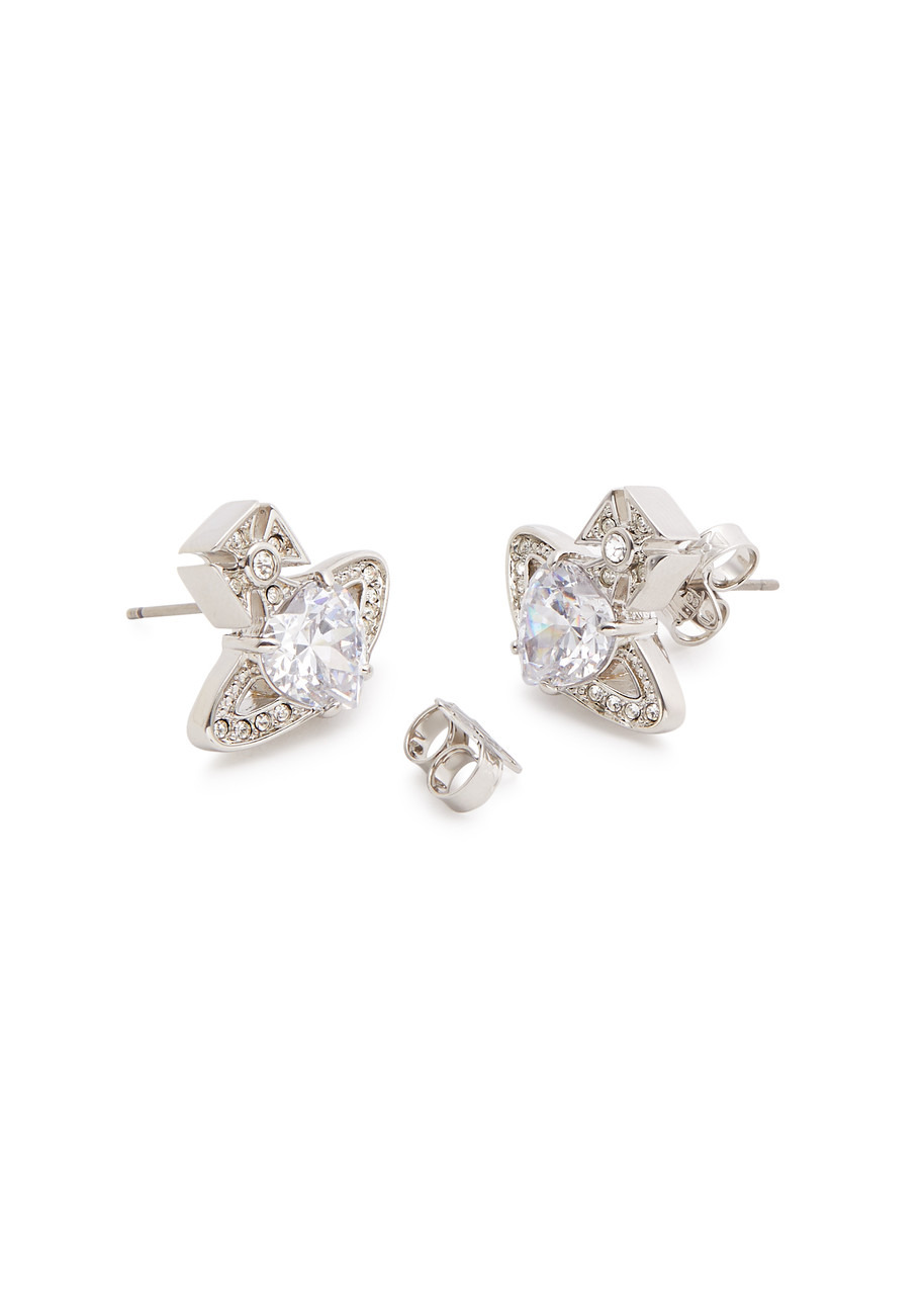 Ariella orb-embellished stud earrings - 3