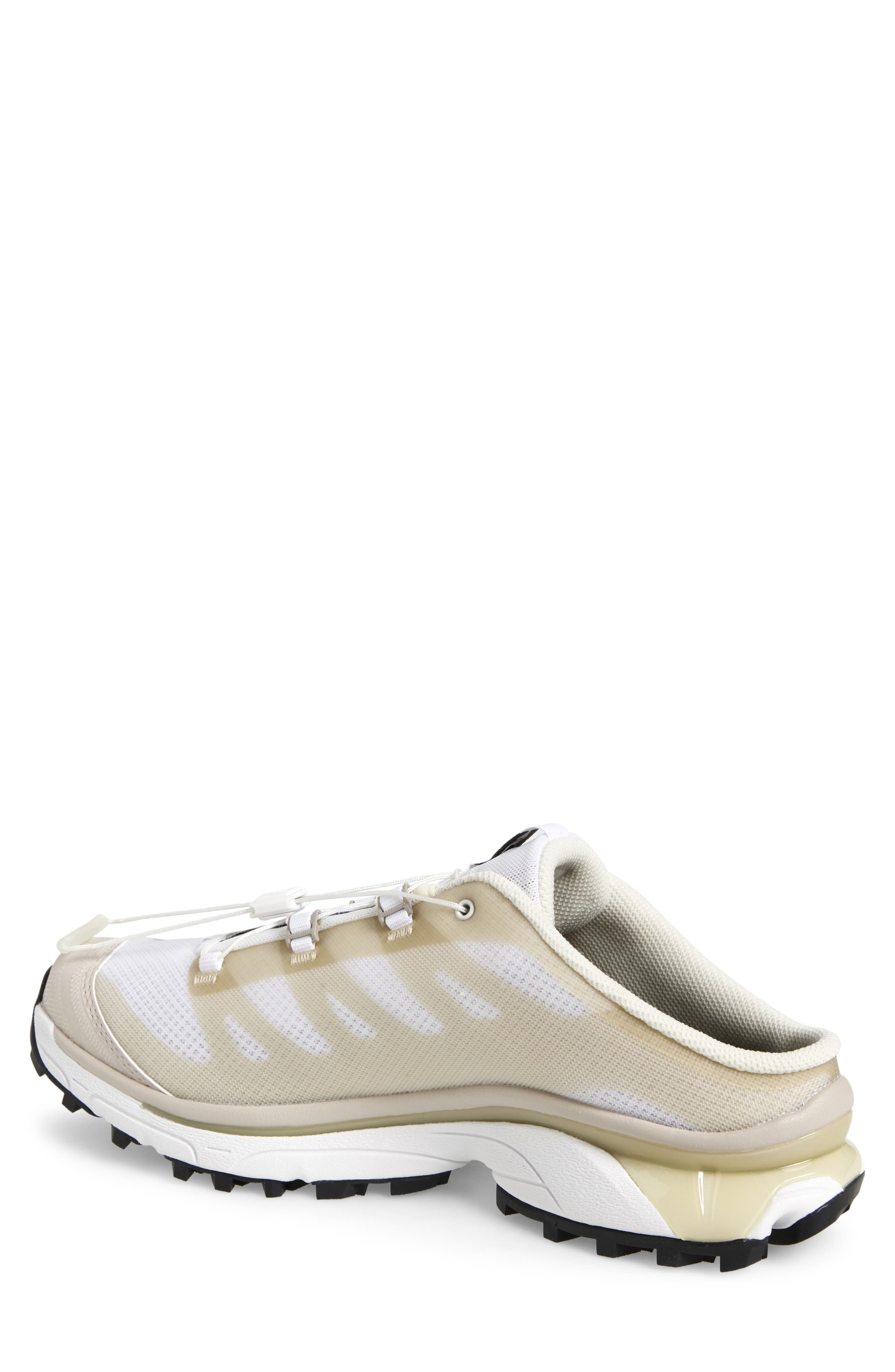 MM6 Maison Margiela x Salomon XT-4 Sneaker Mule in White/Green Haz/Silver at Nordstrom - 2