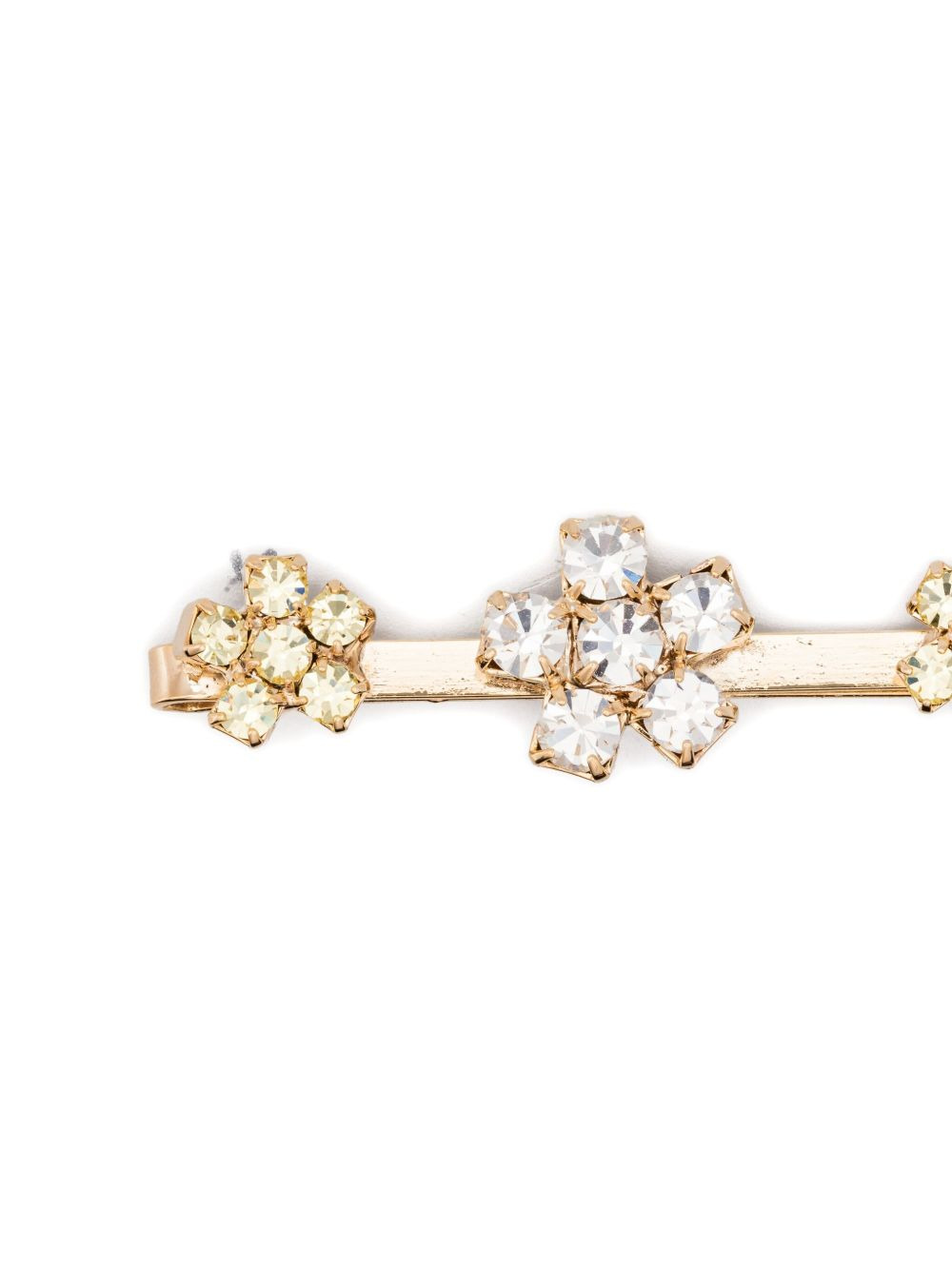 flower-embellished hair slide - 3