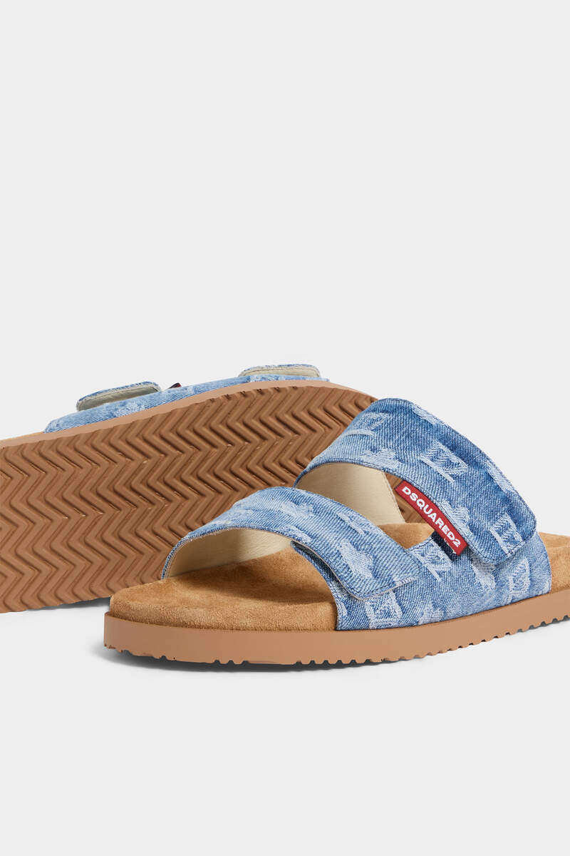 D2 MONOGRAM SANDALS 5