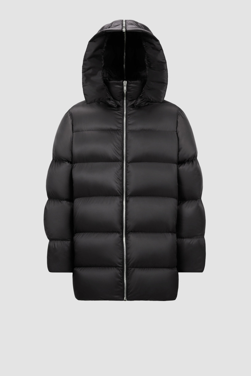 Moncler + Rick Owens Cyclopic Hooded Long Down Jacket 1