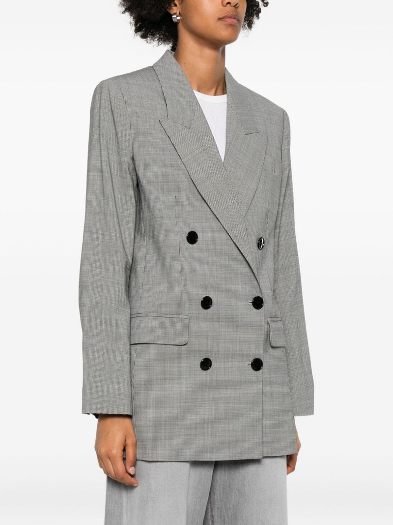 checked double-breasted jacket 3