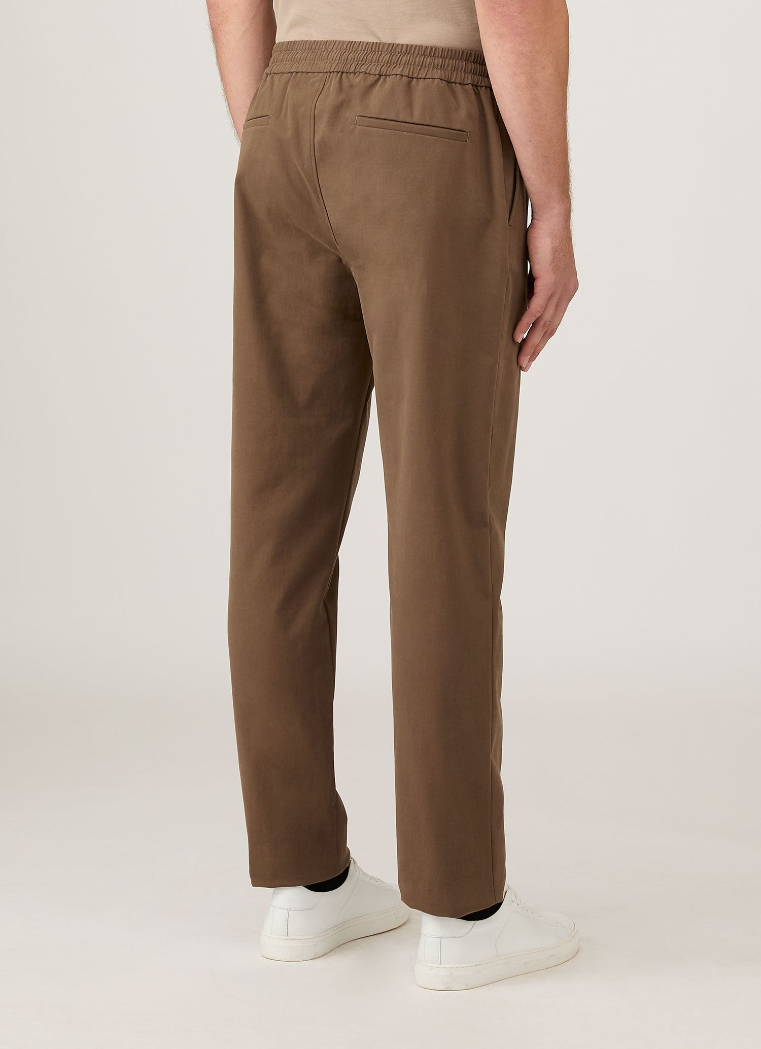 Cotton Cashmere Drawstring Trouser - 5