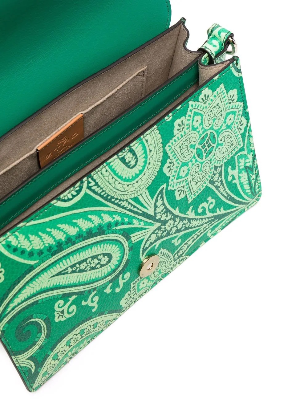 paisley-print shoulder bag - 5