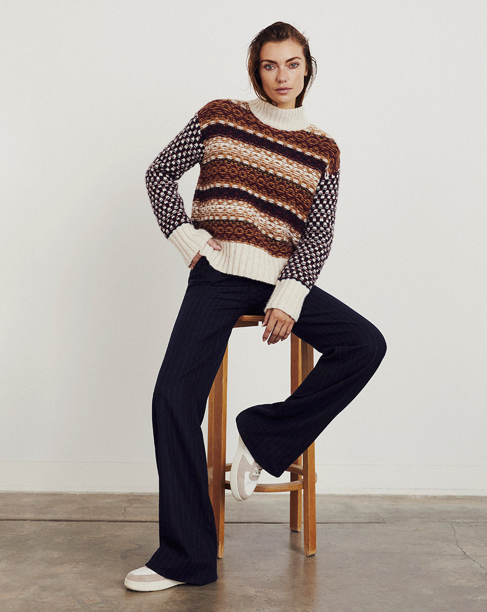 CLARY ALPACA-BLEND SWEATER - 6