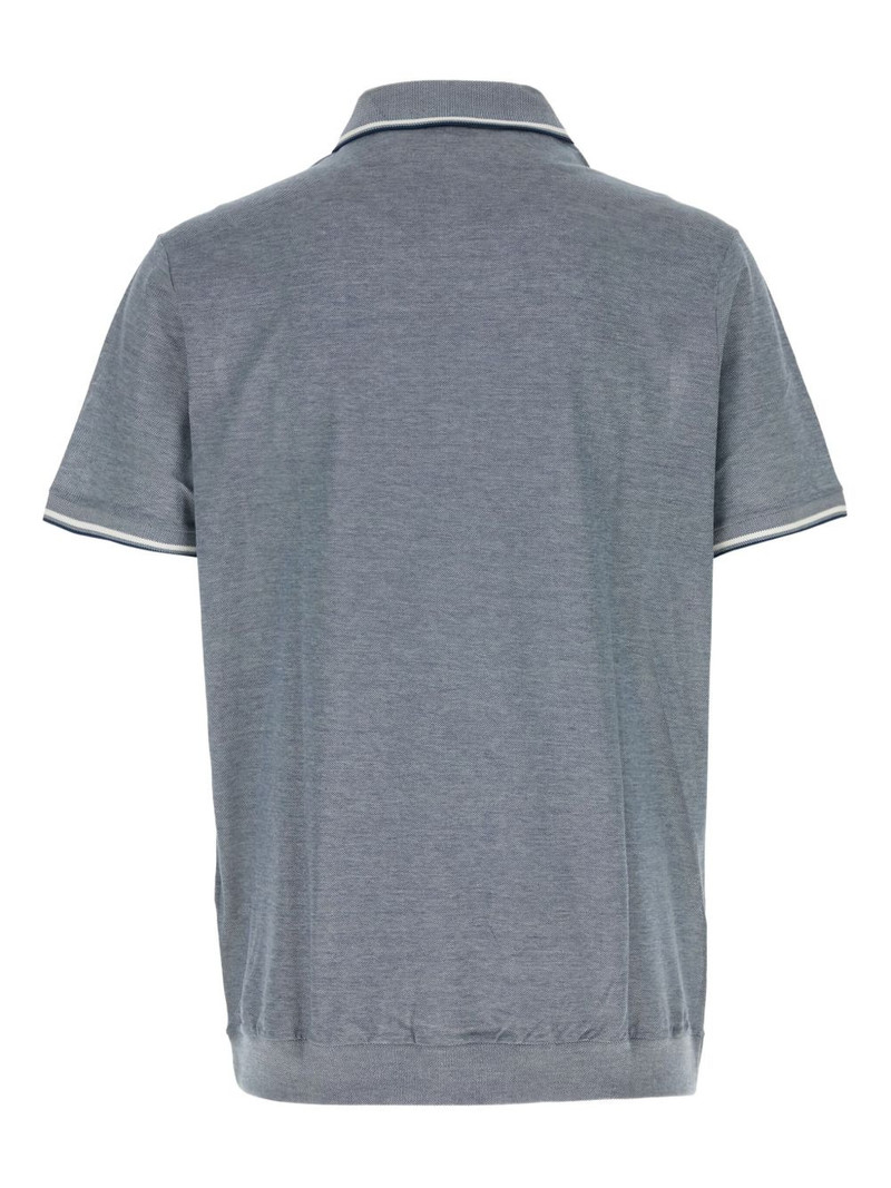 Paul & Shark striped-detail polo shirt outlook