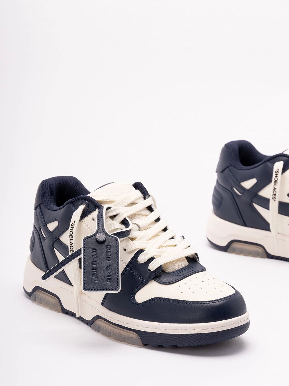 Off White Men `Out Of Office Calf Leather` Sneakers - 5
