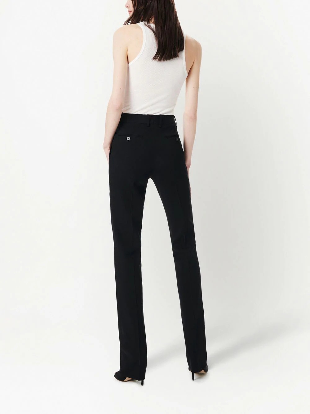tailored skinny-cut trousers - 4