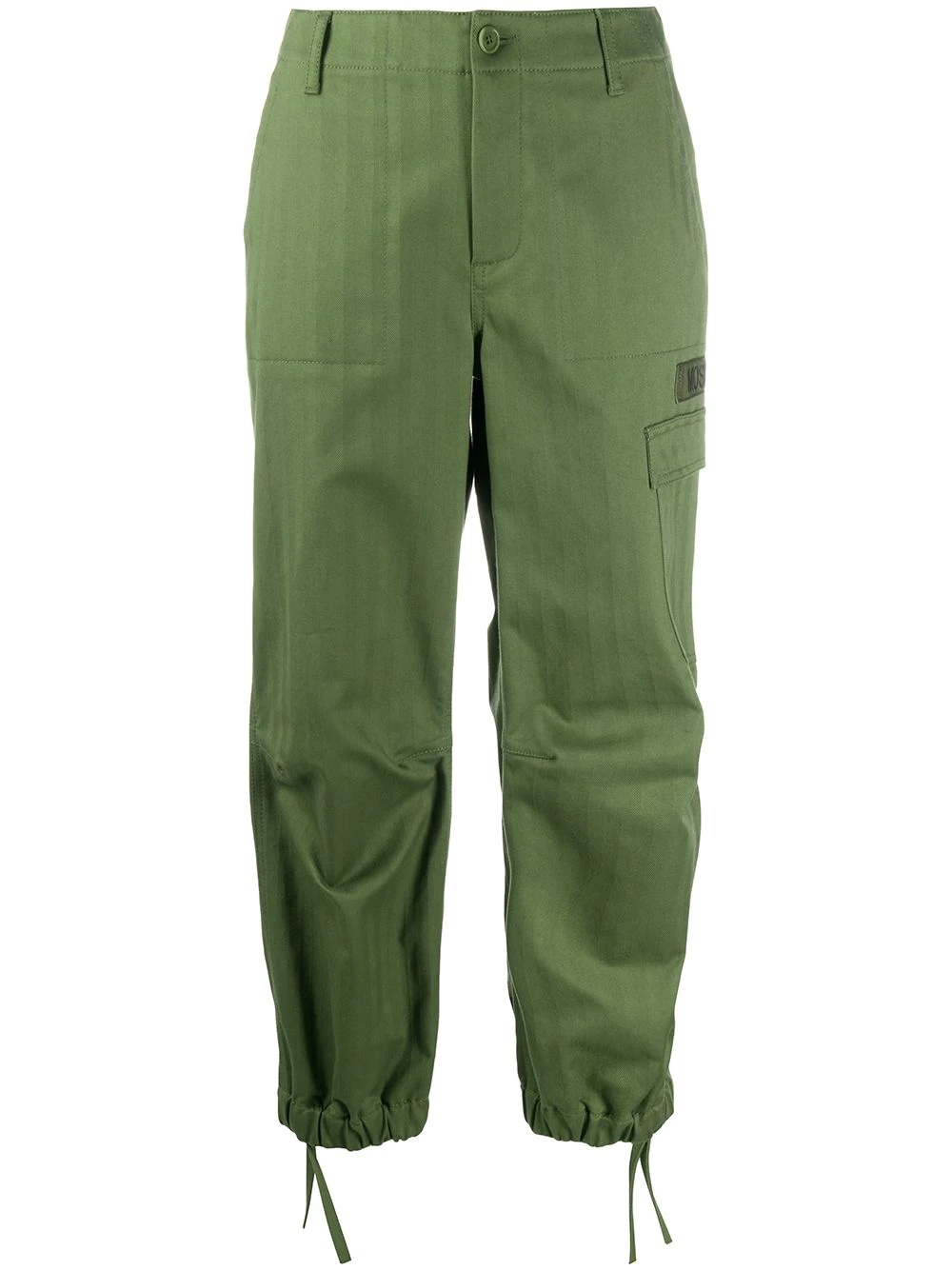 tapered cargo trousers - 1