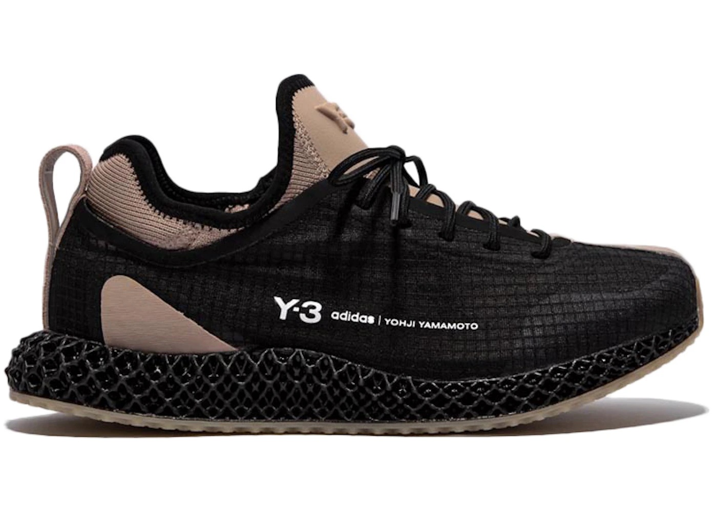 adidas Y-3 Runner 4D IO Black Trace Khaki - 1