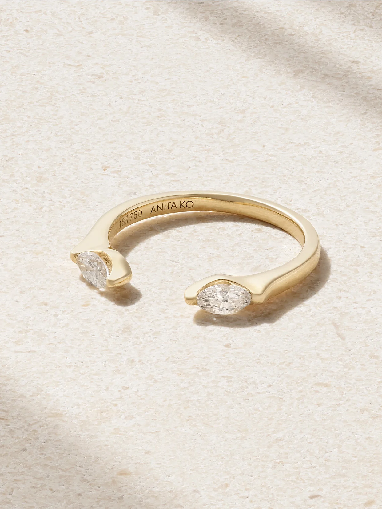 Orbit 18-karat Gold Diamond Ring - 1