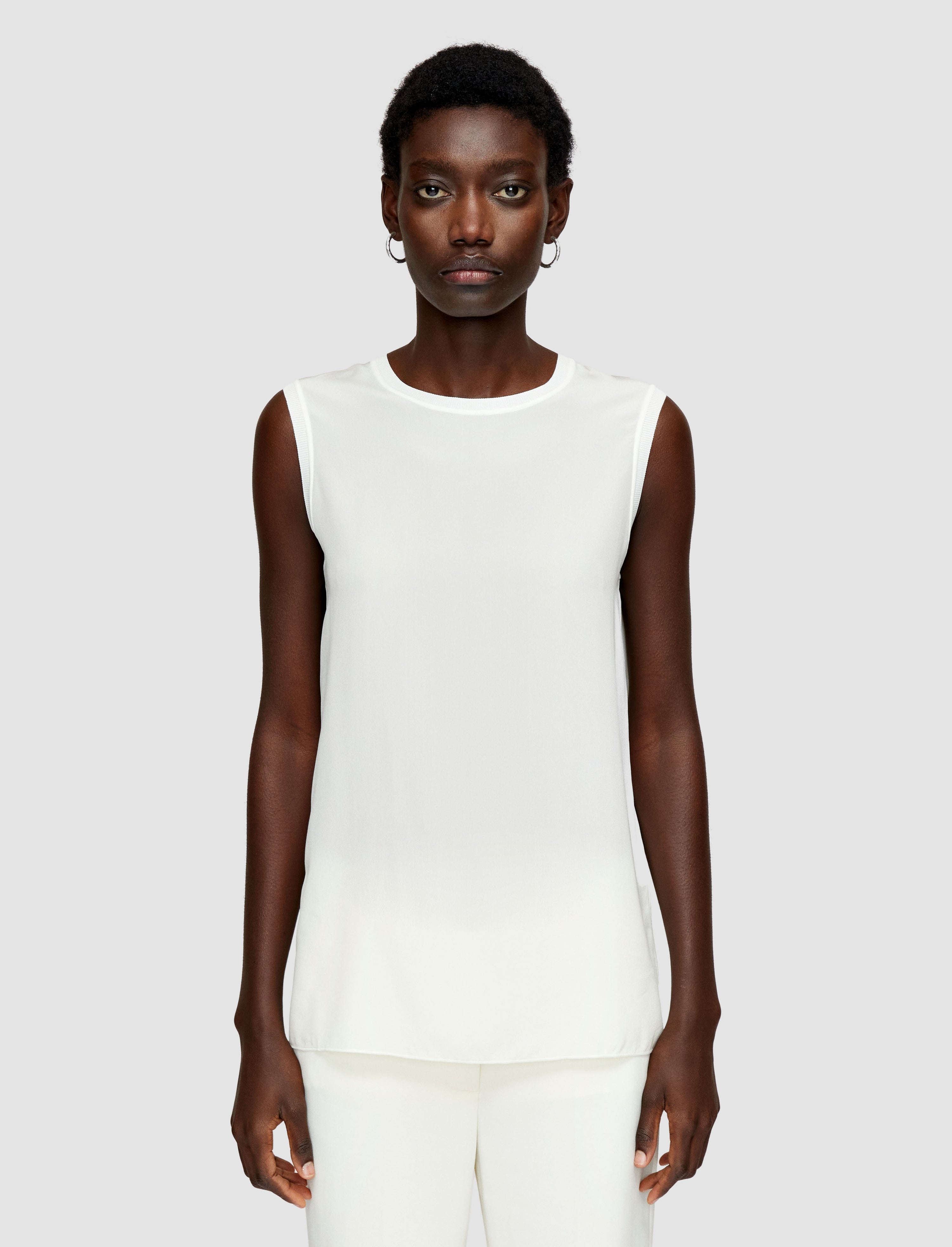 Silk Crepe de Soie Bley Blouse - 3
