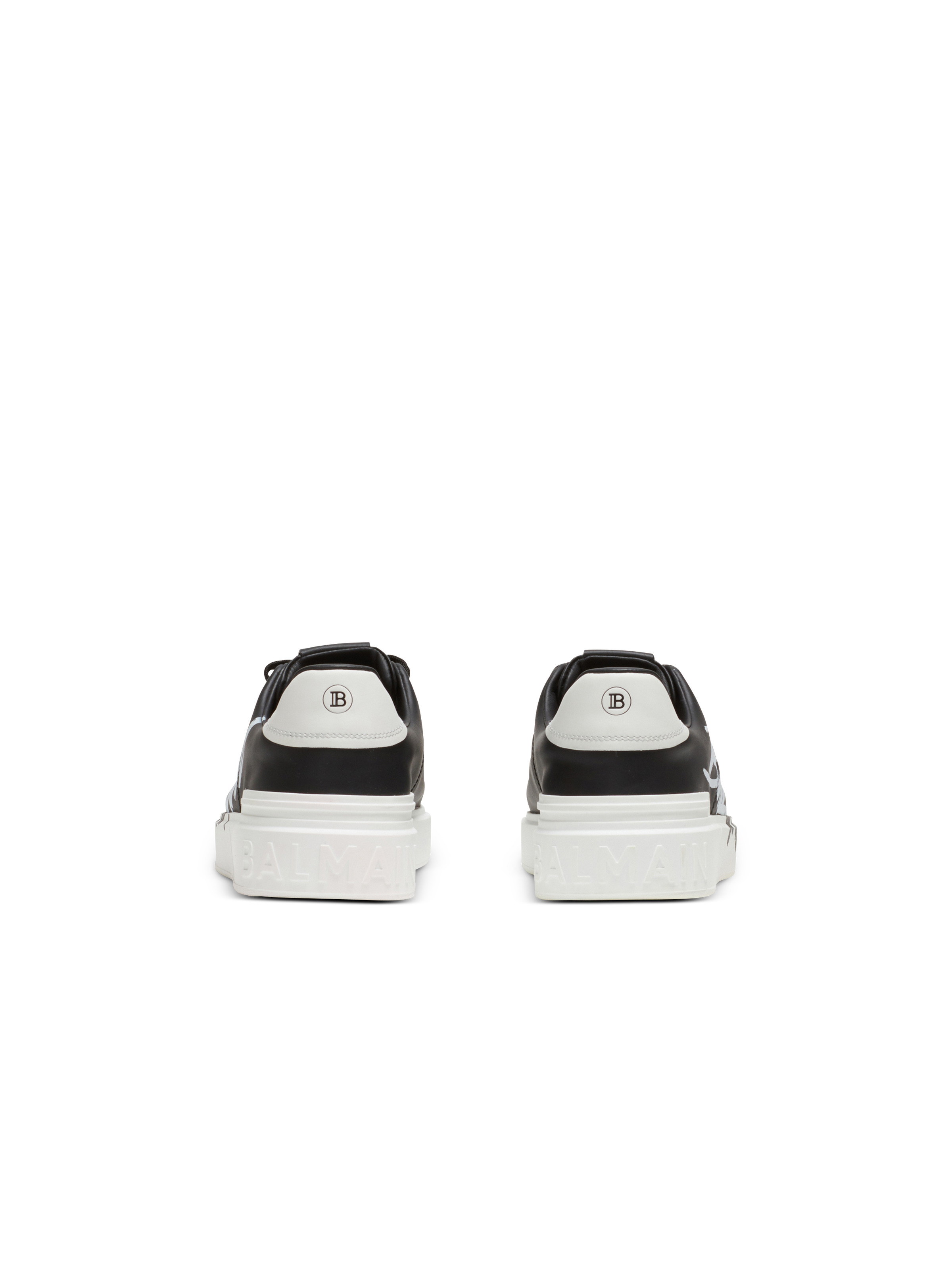 B-Court printed leather sneakers - 5