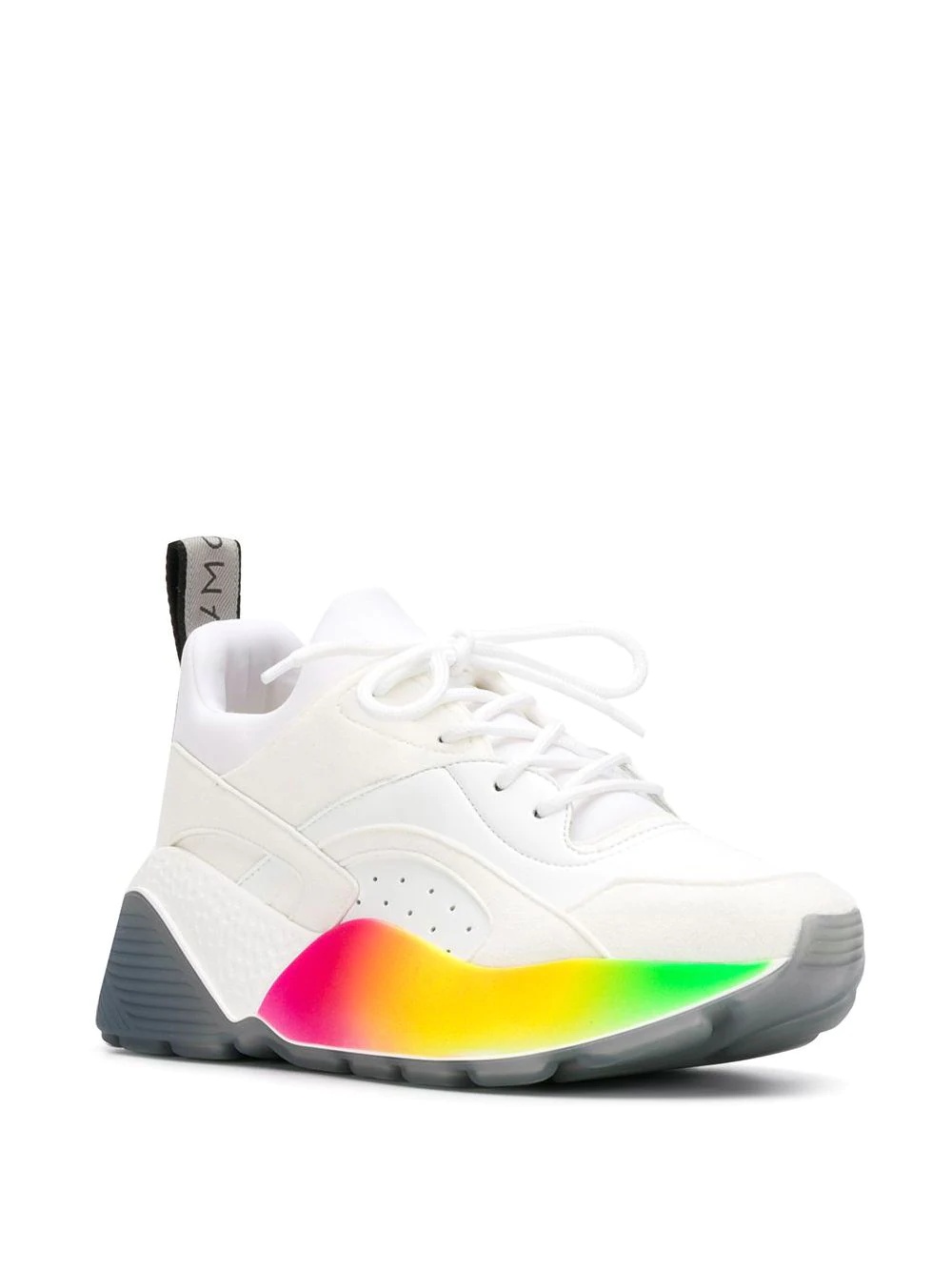 rainbow platform sneakers - 2