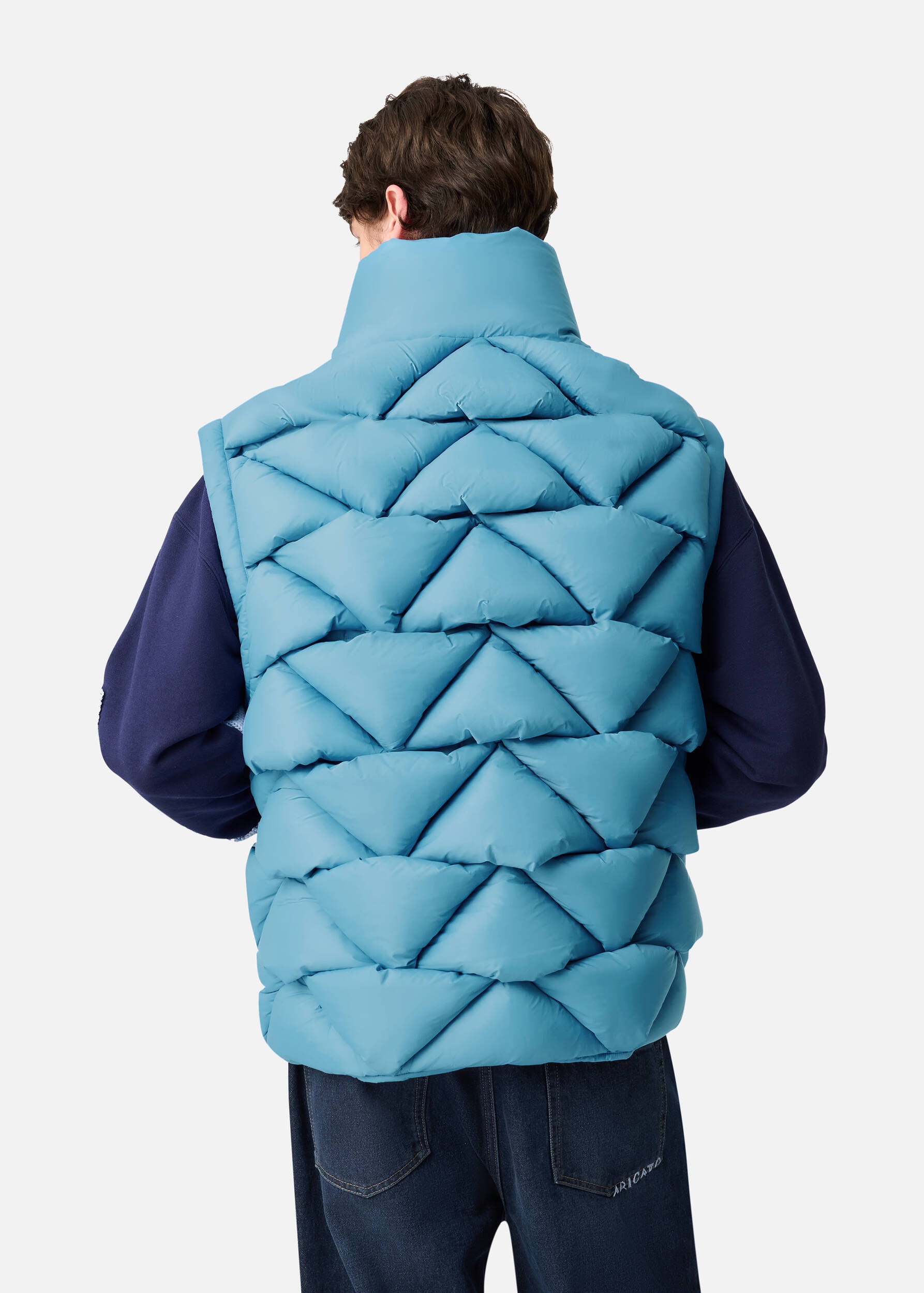 Knit Puffer Vest - 3