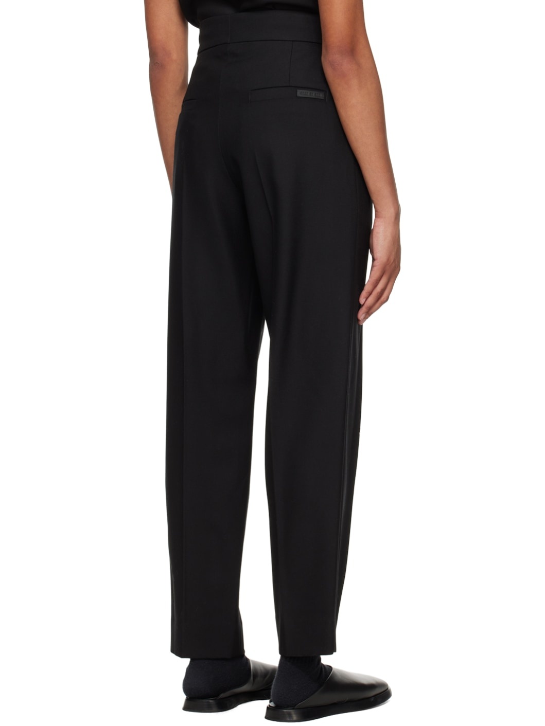 Black Tapered Trousers - 3