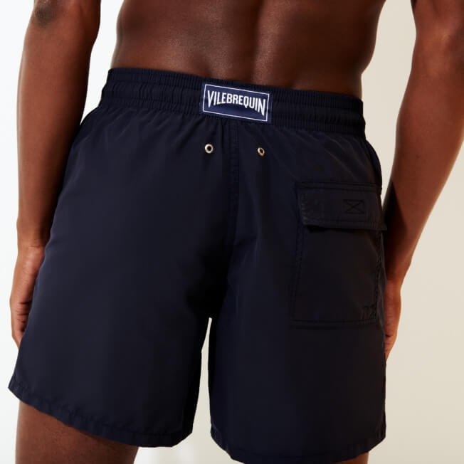 Men Swim Trunks Solid - 7