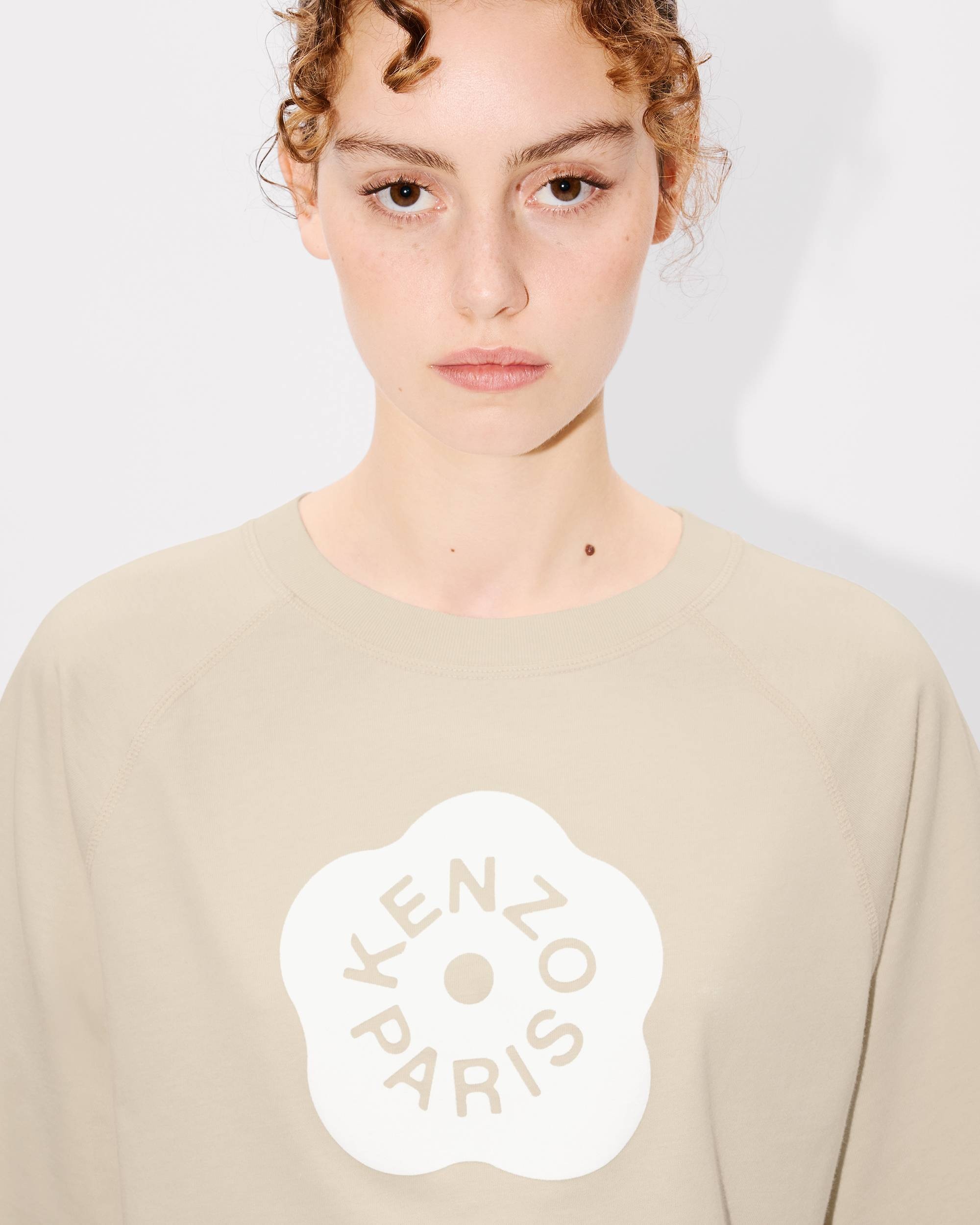 'Boke Flower 2.0' cropped T-shirt in cotton - 6