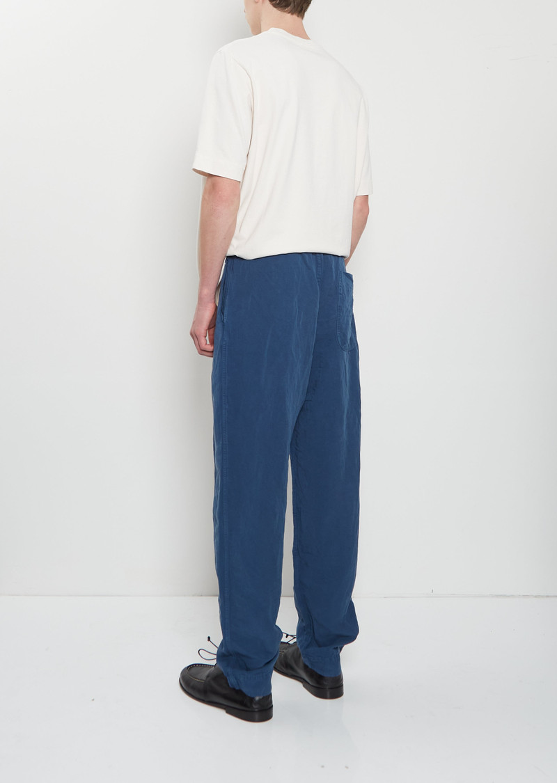 CASEY/CASEY Jog Ah Linen Pant — Blue outlook