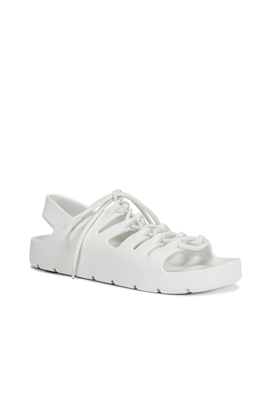 Jelly Lace Up Sandals - 2
